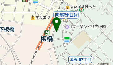 巣鴨信用金庫板橋駅前支店の地図画像