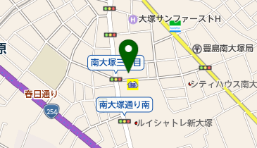 巣鴨信用金庫大塚支店の地図画像