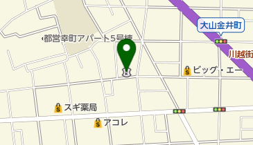 巣鴨信用金庫幸町支店の地図画像