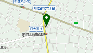 西武信用金庫阿佐ヶ谷支店の地図画像