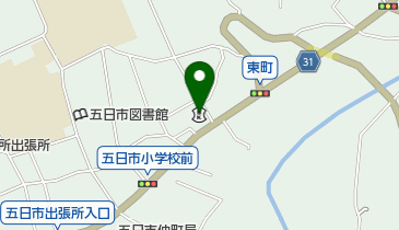 西武信用金庫五日市支店の地図画像