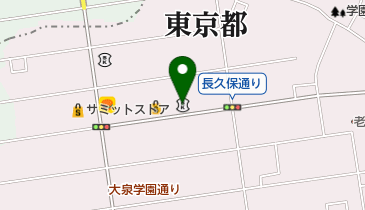 西武信用金庫大泉支店の地図画像