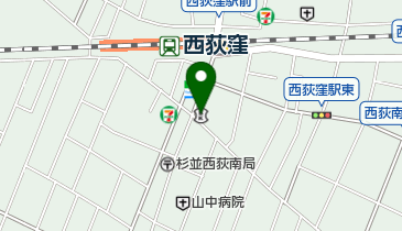 西武信用金庫西荻窪支店の地図画像