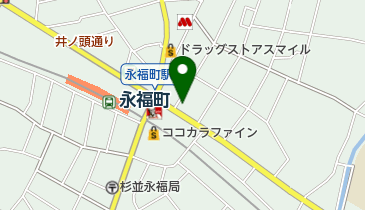 世田谷信用金庫永福町支店の地図画像