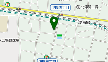 瀧野川信用金庫浮間支店の地図画像