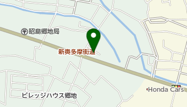 多摩信用金庫郷地支店の地図画像
