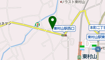 多摩信用金庫東村山支店の地図画像