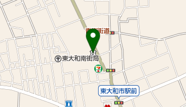 多摩信用金庫東大和支店の地図画像