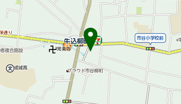 東京シティ信用金庫牛込柳町支店の地図画像