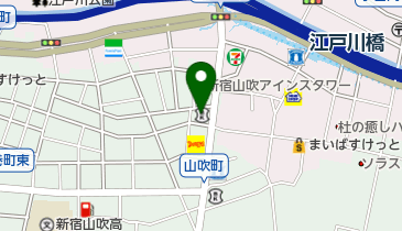 東京シティ信用金庫江戸川橋支店の地図画像