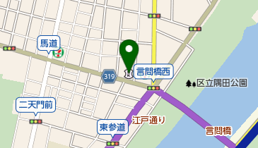 東京信用金庫浅草支店の地図画像