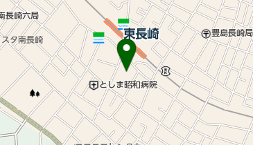 東京信用金庫東長崎支店の地図画像
