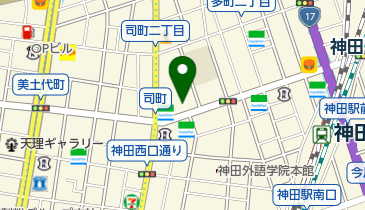 東京東信用金庫神田支店の地図画像