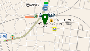 東京東信用金庫高砂支店の地図画像