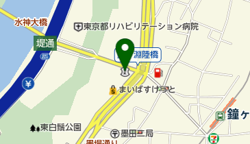 東京東信用金庫隅田支店堤通出張所の地図画像