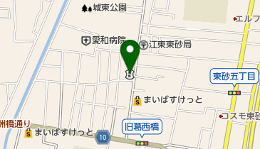 東京東信用金庫東砂支店の地図画像