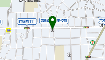 東京東信用金庫町屋支店の地図画像