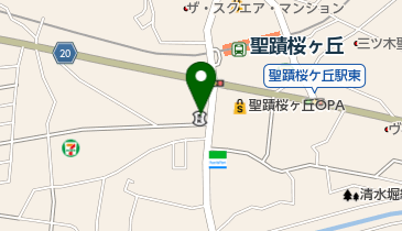 多摩信用金庫桜ケ丘支店の地図画像