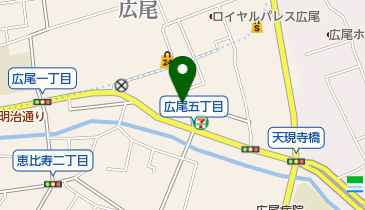 さわやか信用金庫広尾出張所の地図画像