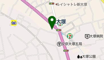 朝日信用金庫大塚支店の地図画像