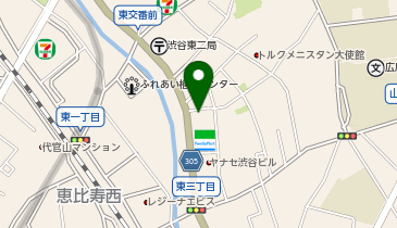 さわやか信用金庫渋谷支店の地図画像