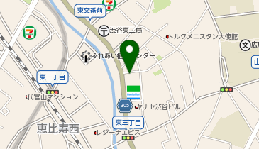 さわやか信用金庫恵比寿駅前支店の地図画像
