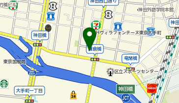 城北信用金庫神田支店の地図画像