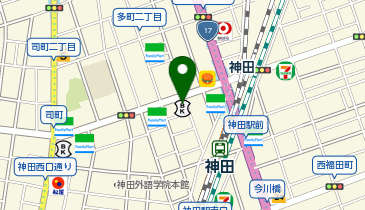 城南信用金庫神田支店の地図画像