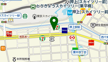 東京シティ信用金庫押上支店の地図画像