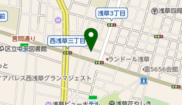 みずほ銀行千束町支店の地図画像