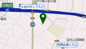 みずほ銀行小松川支店の地図画像