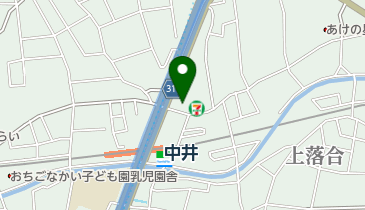 みずほ銀行中井支店の地図画像