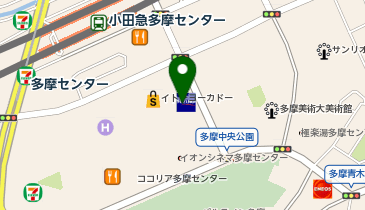 みずほ銀行南大沢支店の地図画像