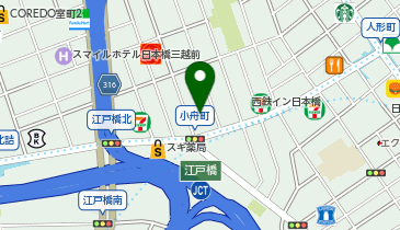 みずほ銀行横山町支店の地図画像