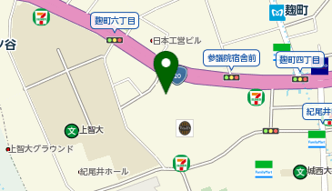 みずほ銀行麹町支店の地図画像