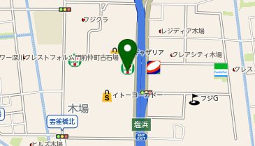 りそな銀行不動産営業部の地図画像
