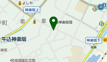 三菱UFJ銀行飯田橋支店の地図画像