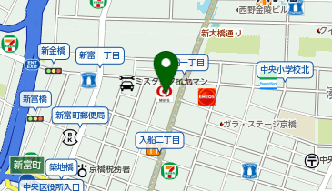 三菱UFJ銀行八重洲通支店の地図画像
