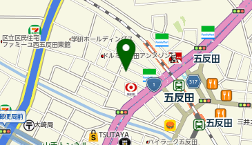 三菱UFJ銀行五反田駅前支店の地図画像