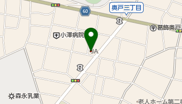 JA東京スマイル奥戸支店の地図画像