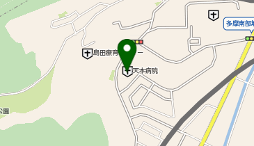 社会医療法人河北医療財団天本病院の地図画像