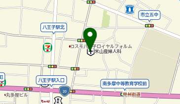 米山産婦人科病院の地図画像