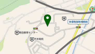 東京都立多摩総合精神保健福祉センターの地図画像