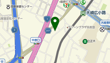一般社団法人巨樹の会五反田リハビリテーション病院の地図画像