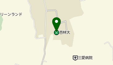 私立杏林大学八王子キャンパスの地図画像