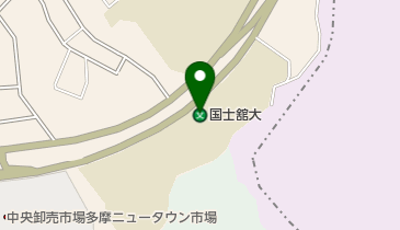 私立国士舘大学多摩キャンパスの地図画像