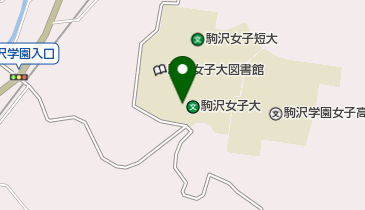 私立駒沢女子大学の地図画像