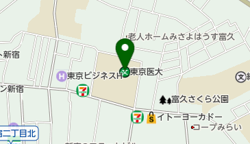 私立東京医科大学の地図画像