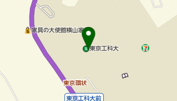 私立東京工科大学八王子キャンパスの地図画像