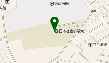 私立日本社会事業大学の地図画像